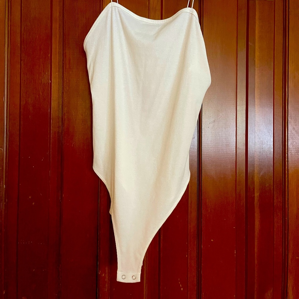 Body suit , white